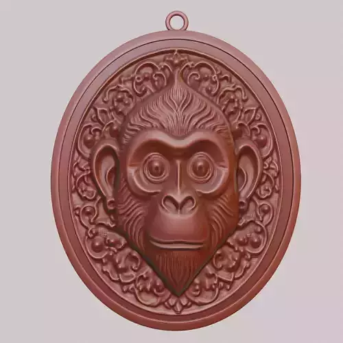 Monkey Animal Monkey Animal Pendant 