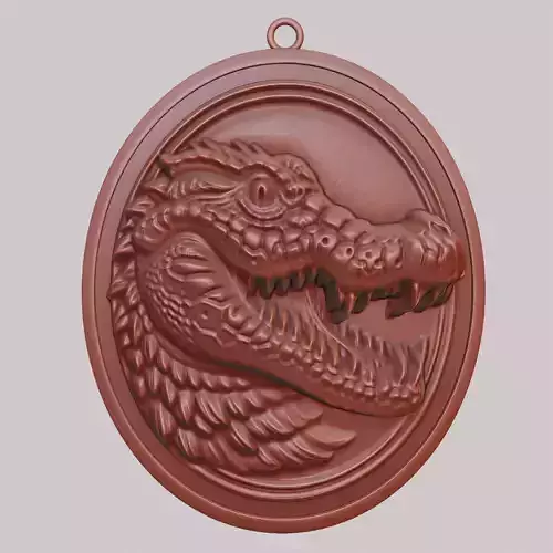 Crocodile Animal Crocodile Animal Pendant 