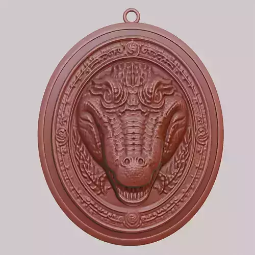 Crocodile Animal Crocodile Animal Pendant 