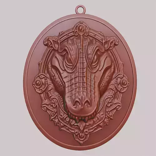 Alligator Animal Alligator Animal Pendant 