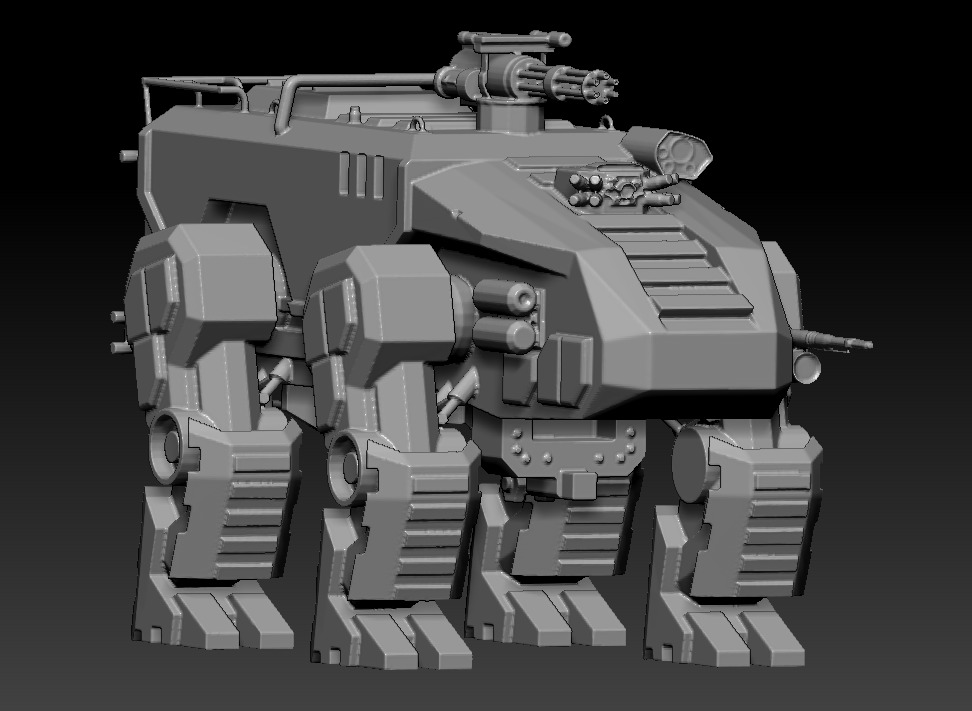 Claw call of duty BO2 3d model  3D print model_1