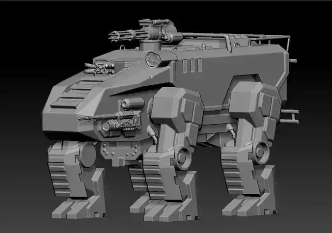 Claw call of duty BO2 3d model  3D print model