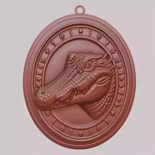 Alligator Animal Alligator Animal Pendant 