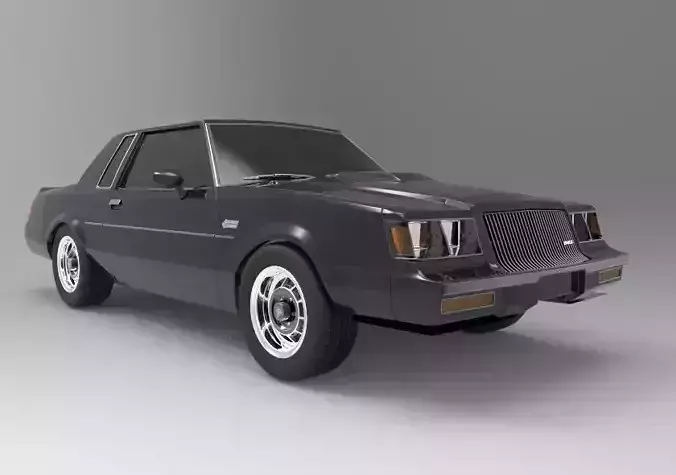 Buick Grand National 1987 3D model