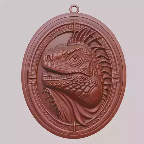 Iguana Animal Iguana Animal Pendant 