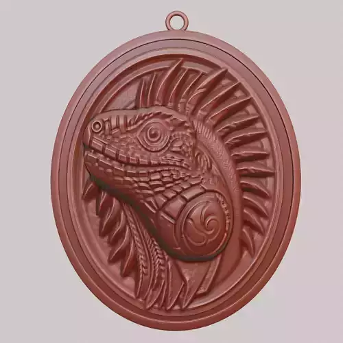 Iguana Animal Iguana Animal Pendant 