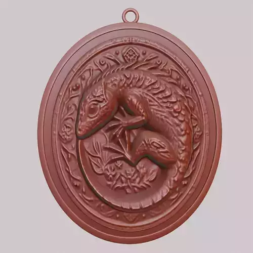 Lizard Animal Lizard Animal Pendant 