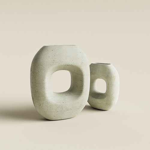 Loop Vase 3D Model 3D model