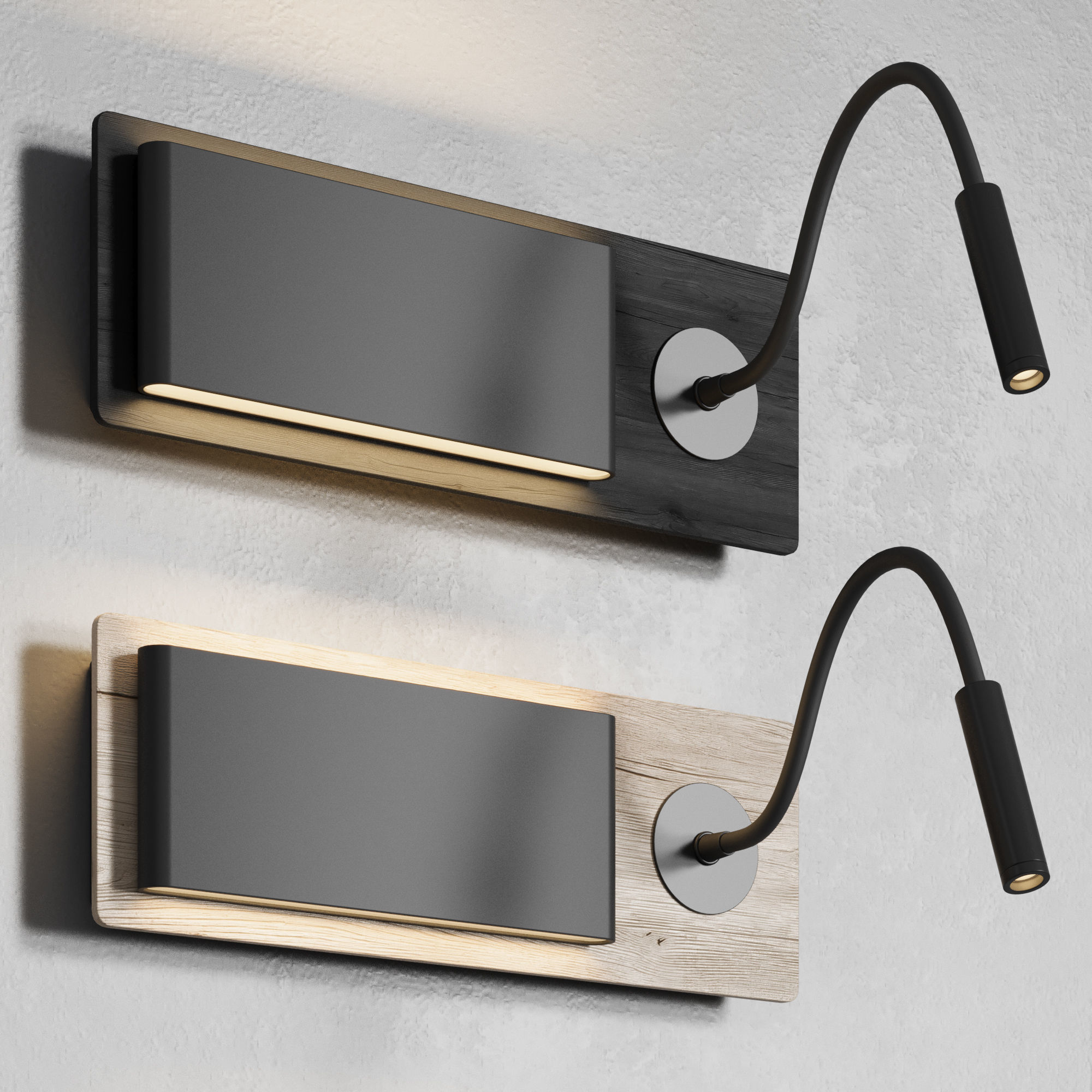 Wall lamp Faro Barcelona MOOD 3D model_6