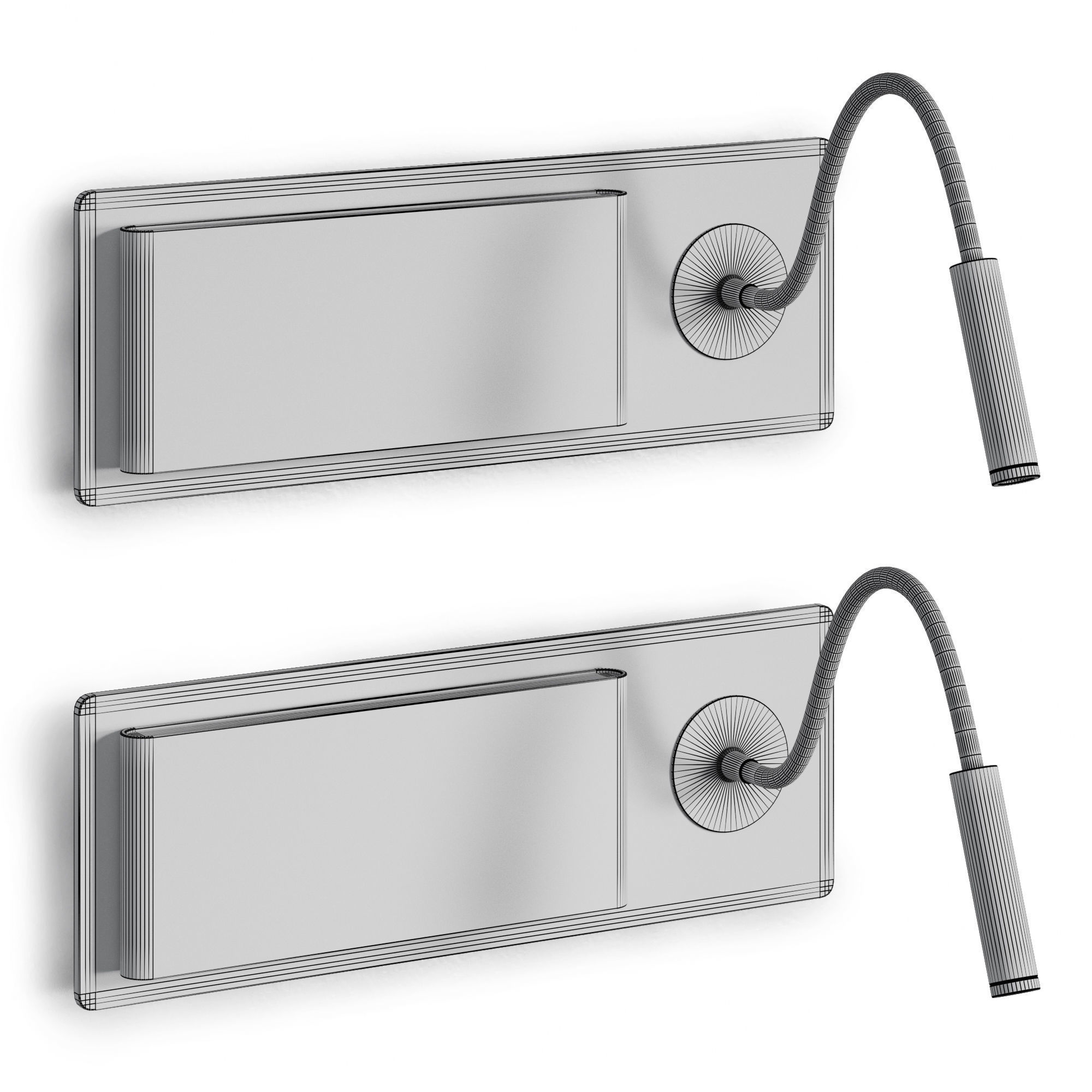 Wall lamp Faro Barcelona MOOD 3D model_3