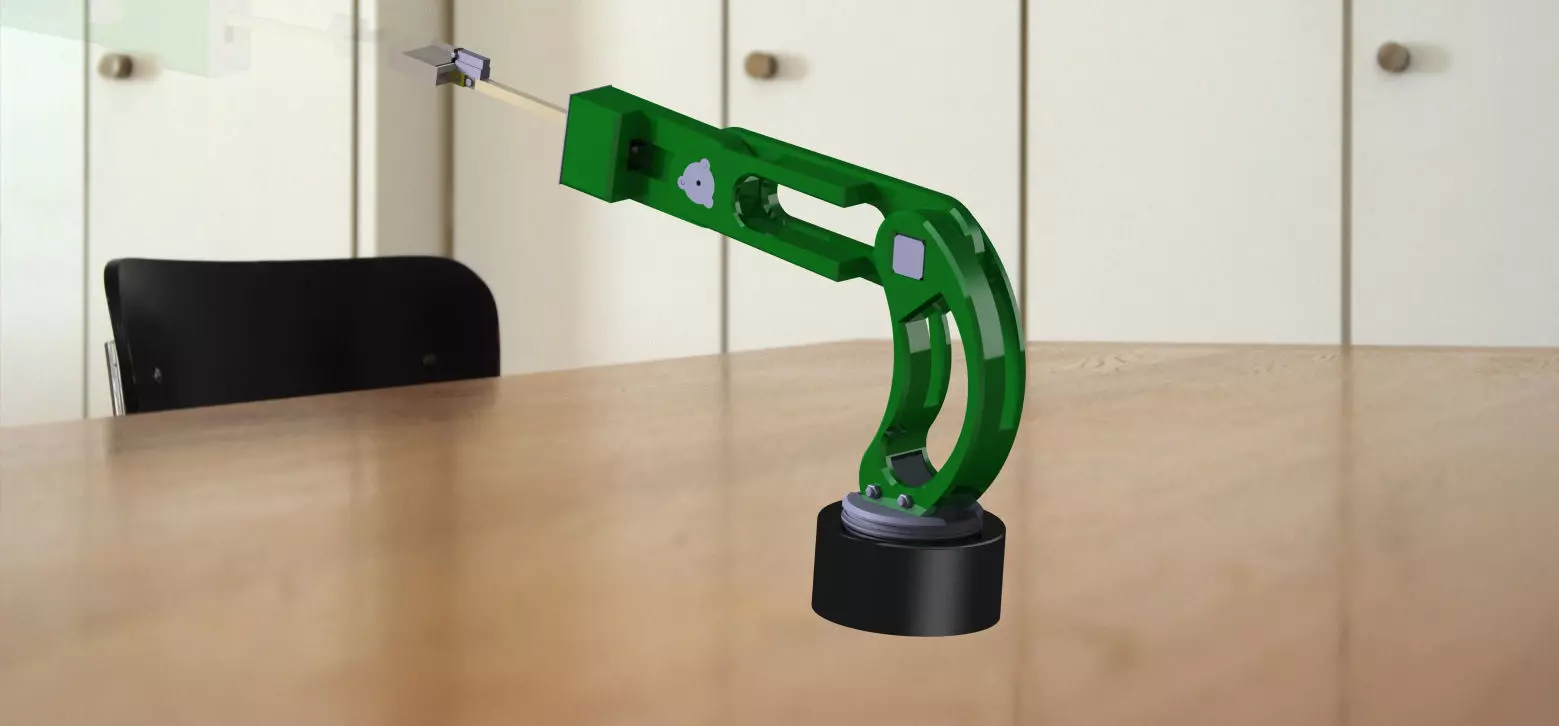 Small robotic hand 3D model_0