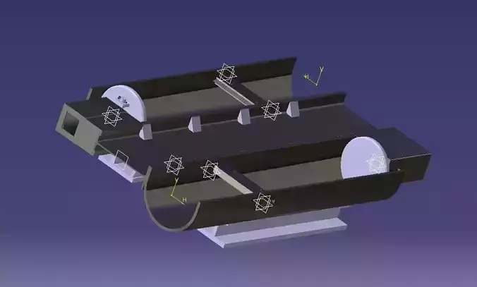 Hydraulic wood chopper