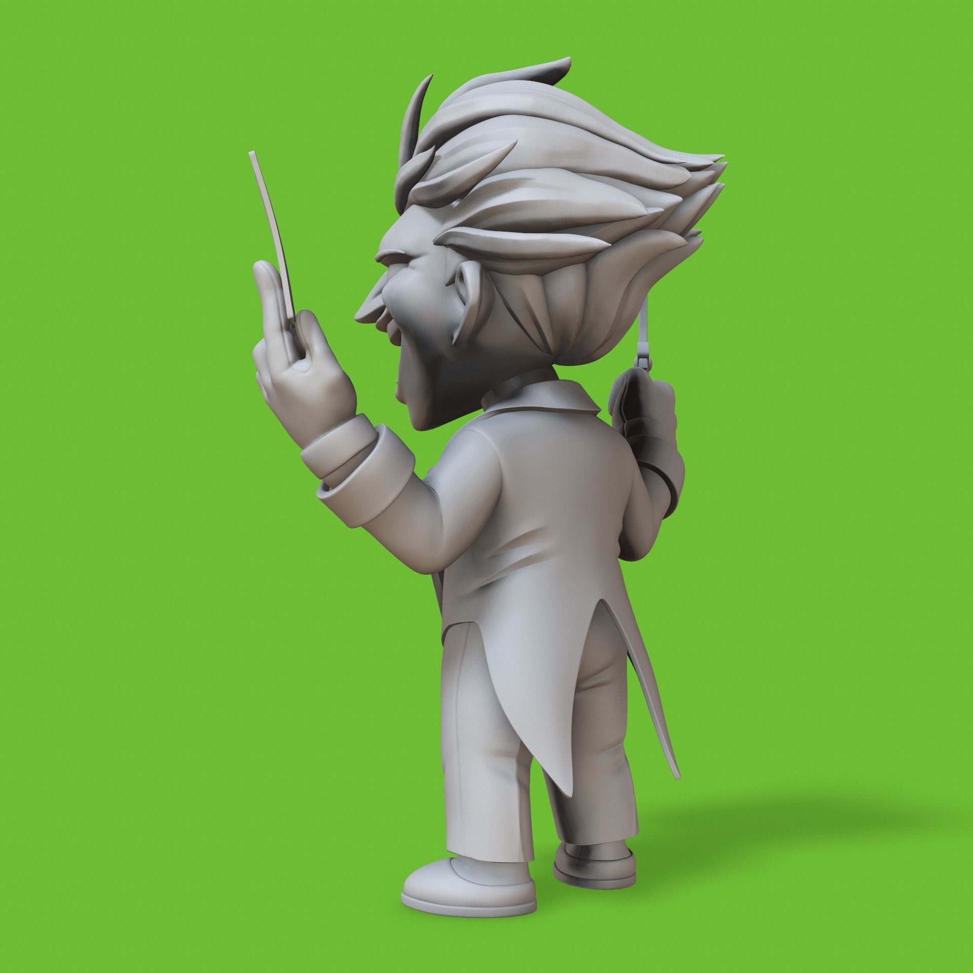Joker 3D print model_7