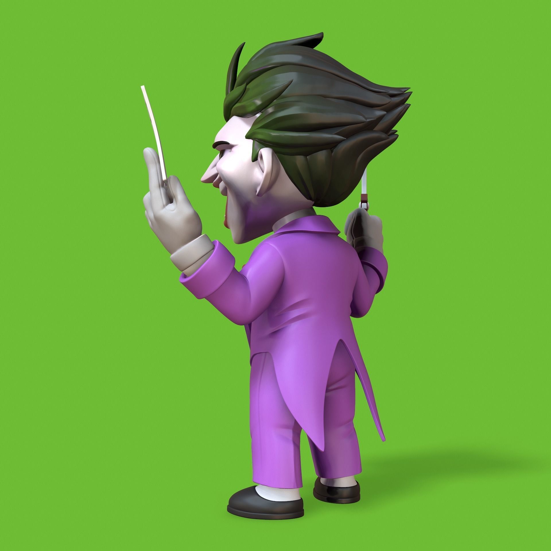 Joker 3D print model_6