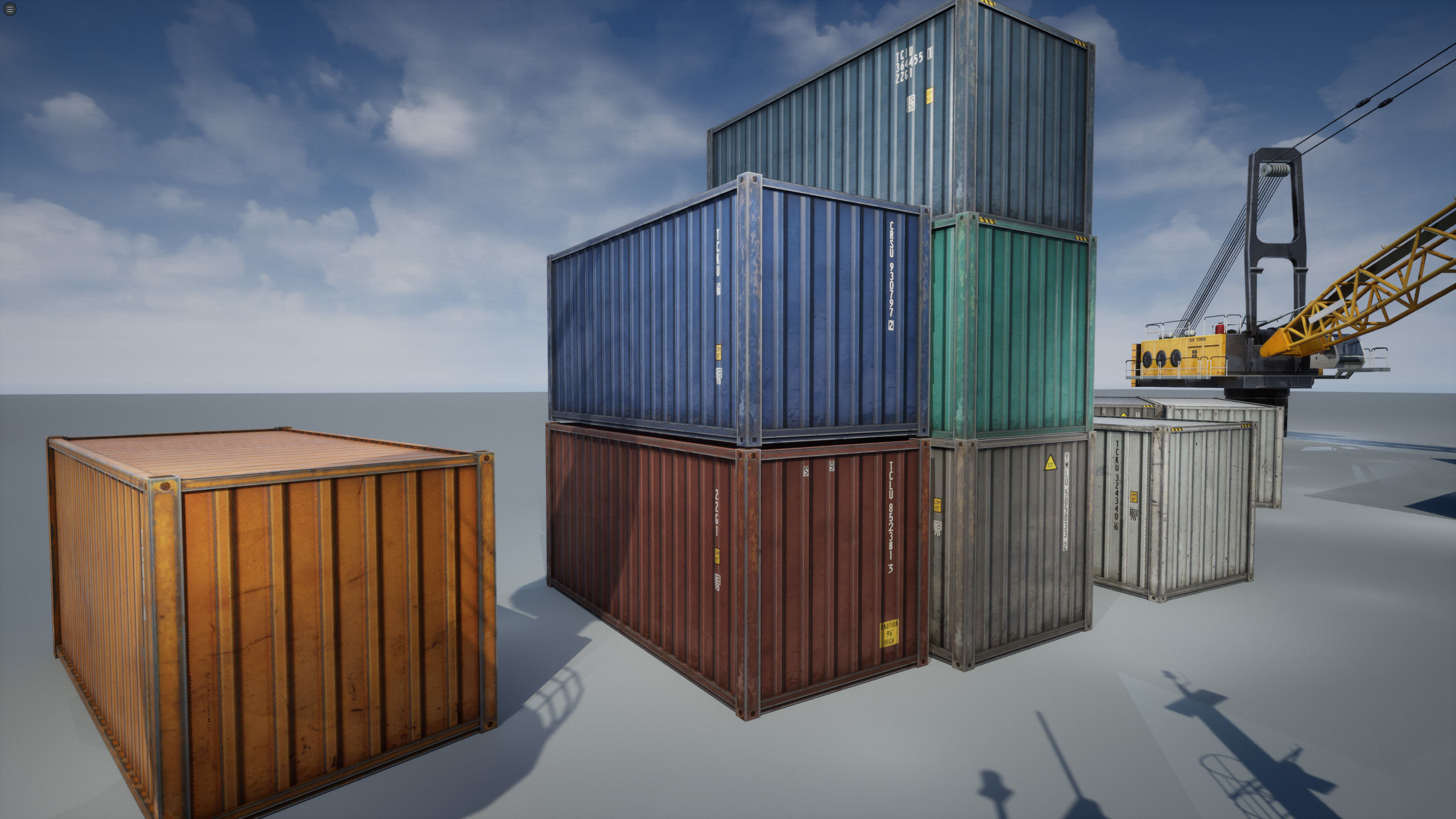 Ship Props Pack Low-poly 3D model_41