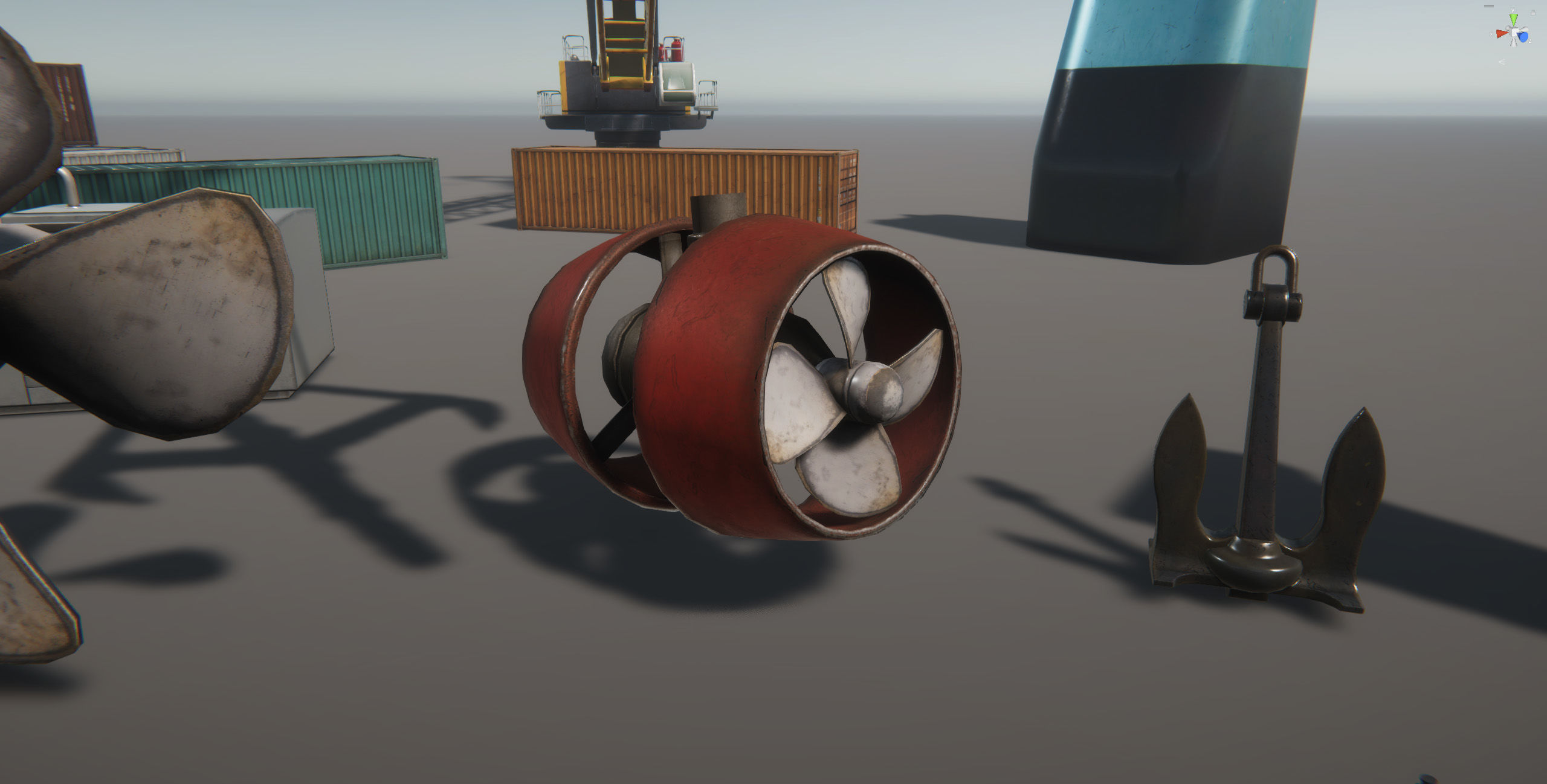 Ship Props Pack Low-poly 3D model_12