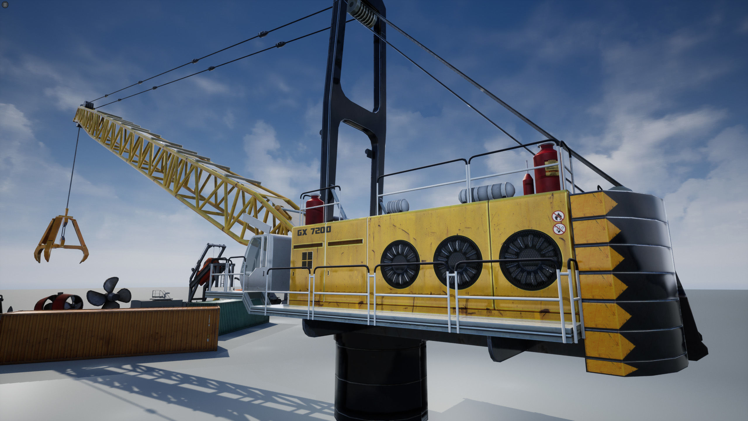 Ship Props Pack Low-poly 3D model_44