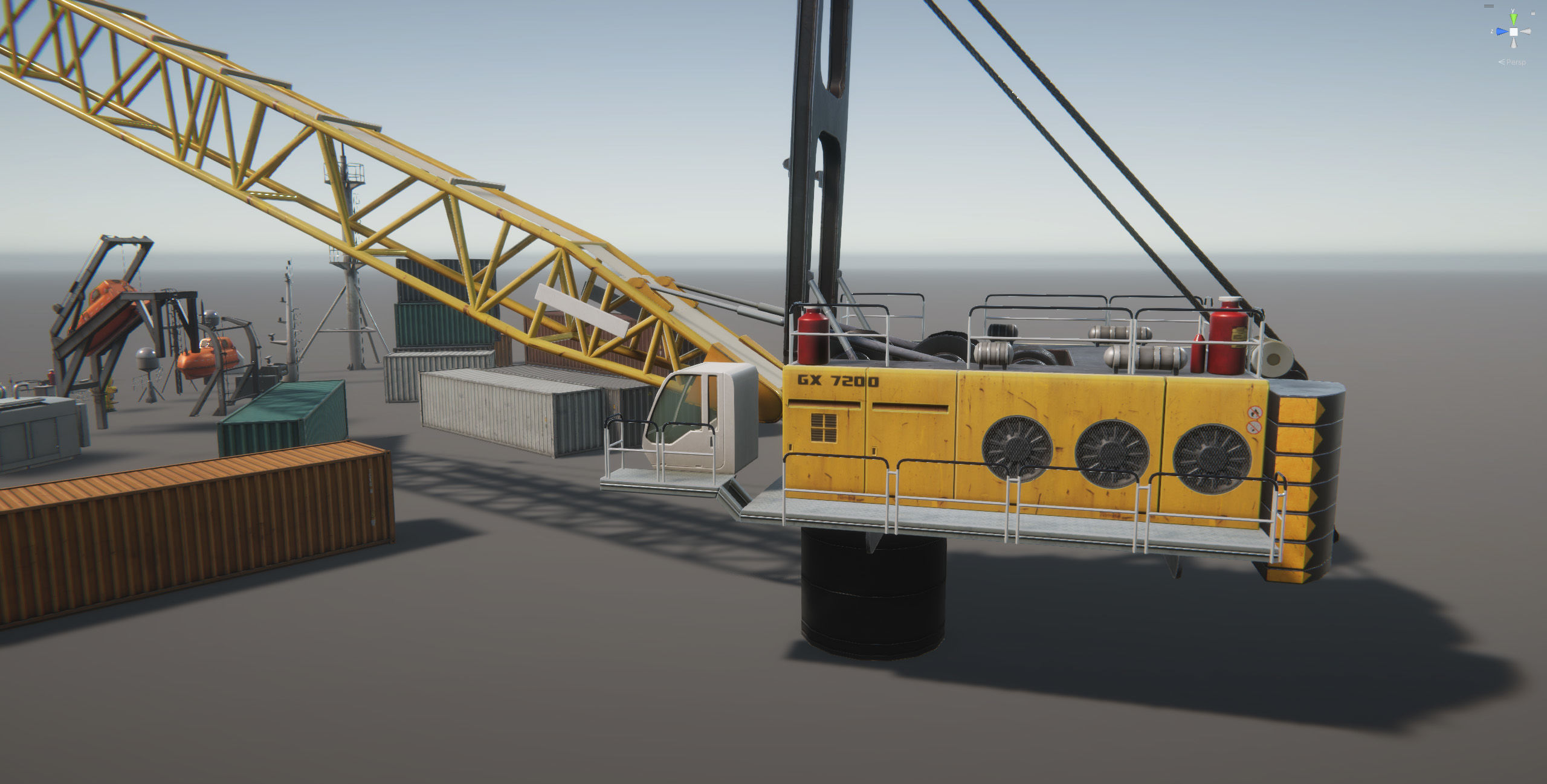 Ship Props Pack Low-poly 3D model_18