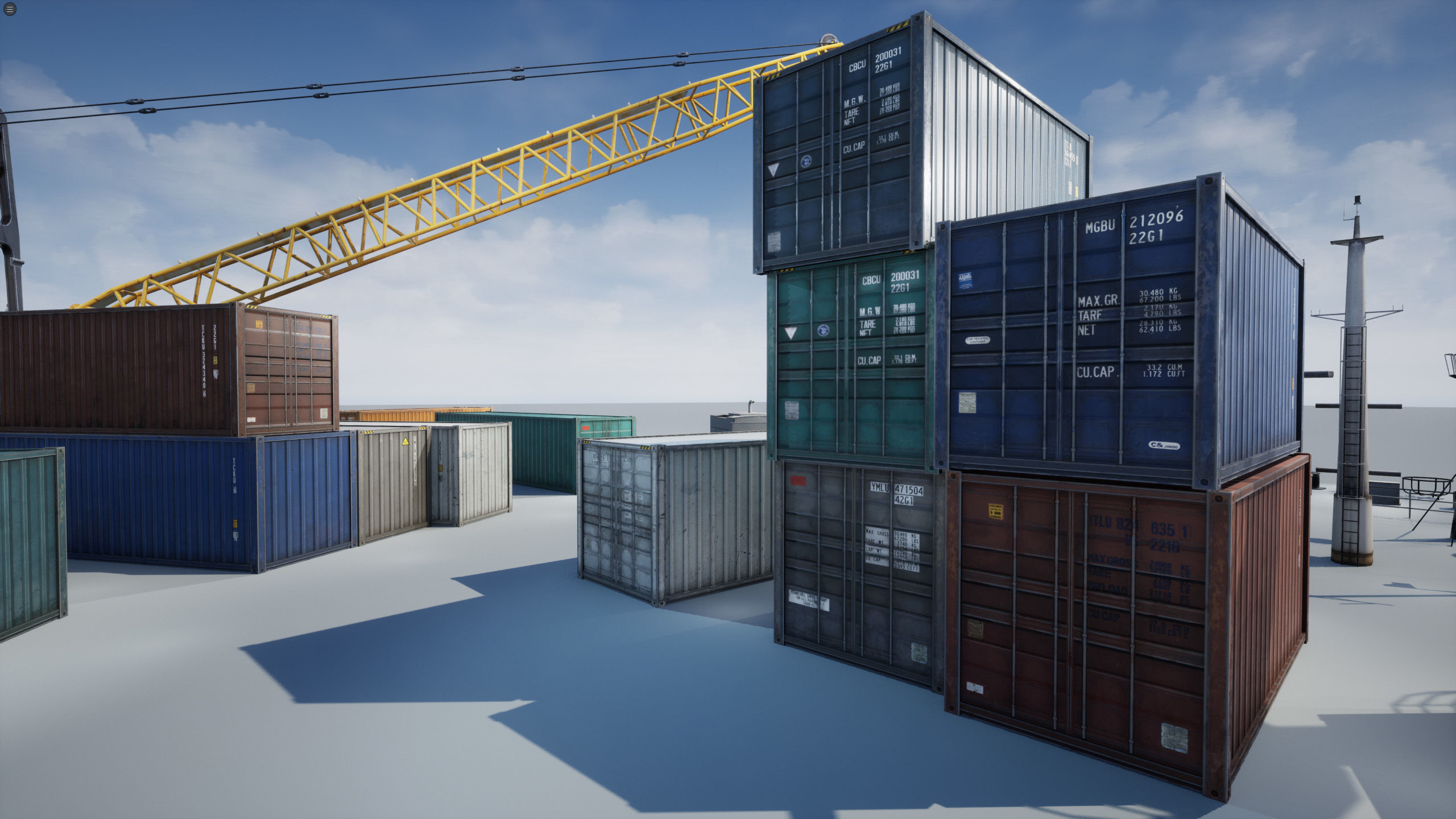 Ship Props Pack Low-poly 3D model_39