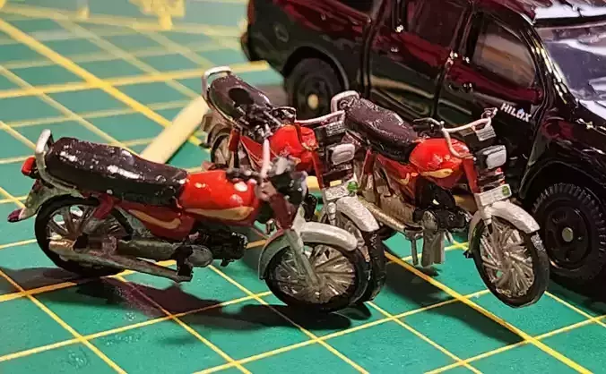 Honda CD-70 3D print model
