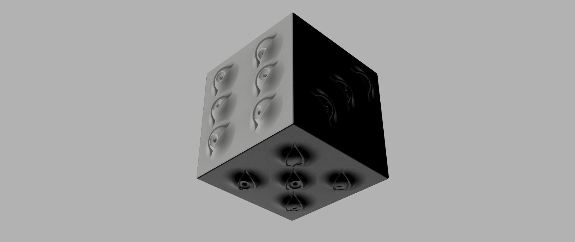 Prison realm cube - Jujutsu kaisen 3D print model_20