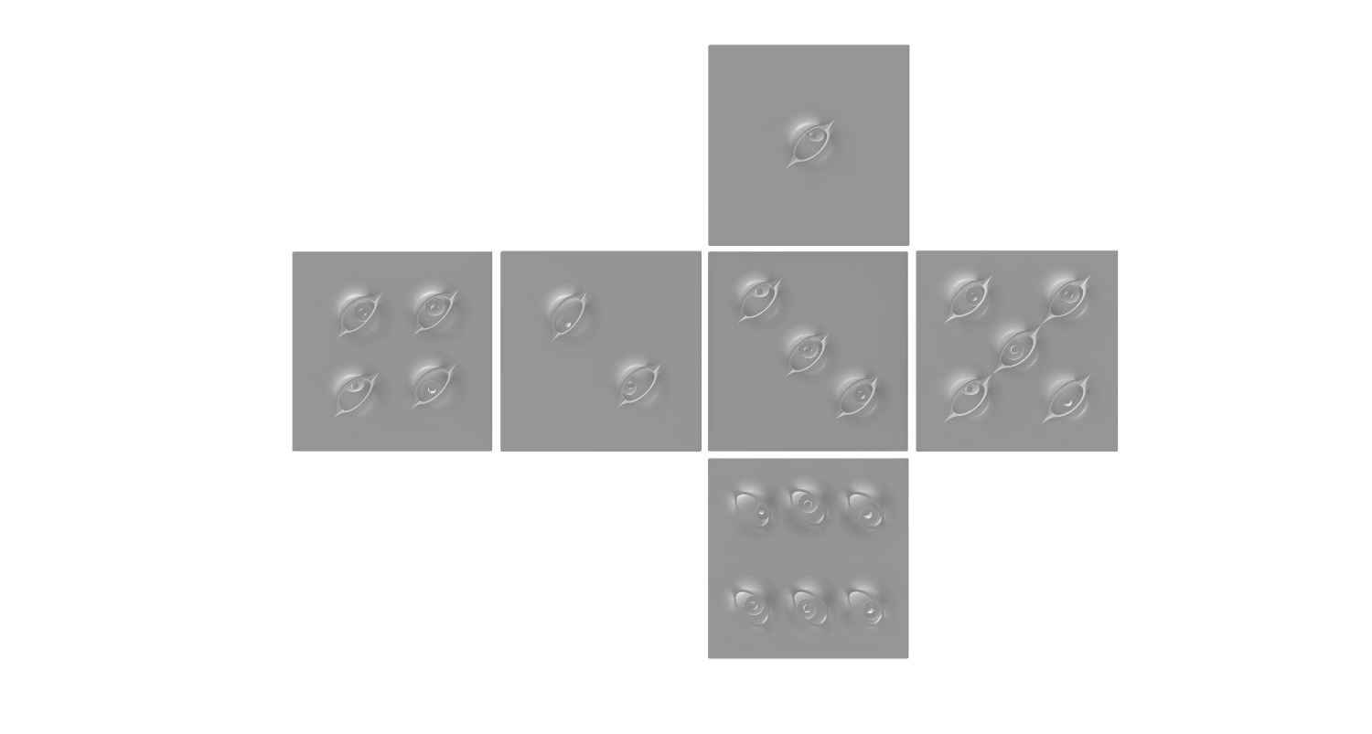 Prison realm cube - Jujutsu kaisen 3D print model_10