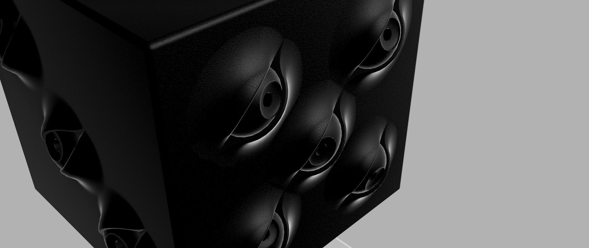 Prison realm cube - Jujutsu kaisen 3D print model_14