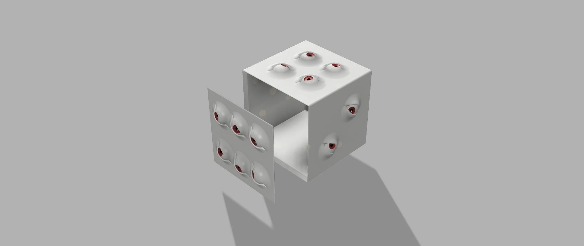 Prison realm cube - Jujutsu kaisen 3D print model_7