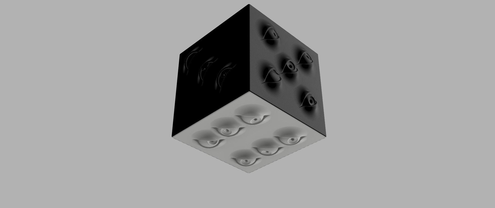 Prison realm cube - Jujutsu kaisen 3D print model_16
