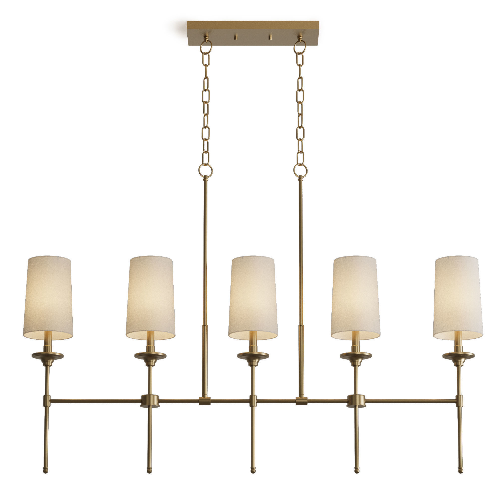 Linear chandelier Z-Lite Emily 3033-5L 3D model_5