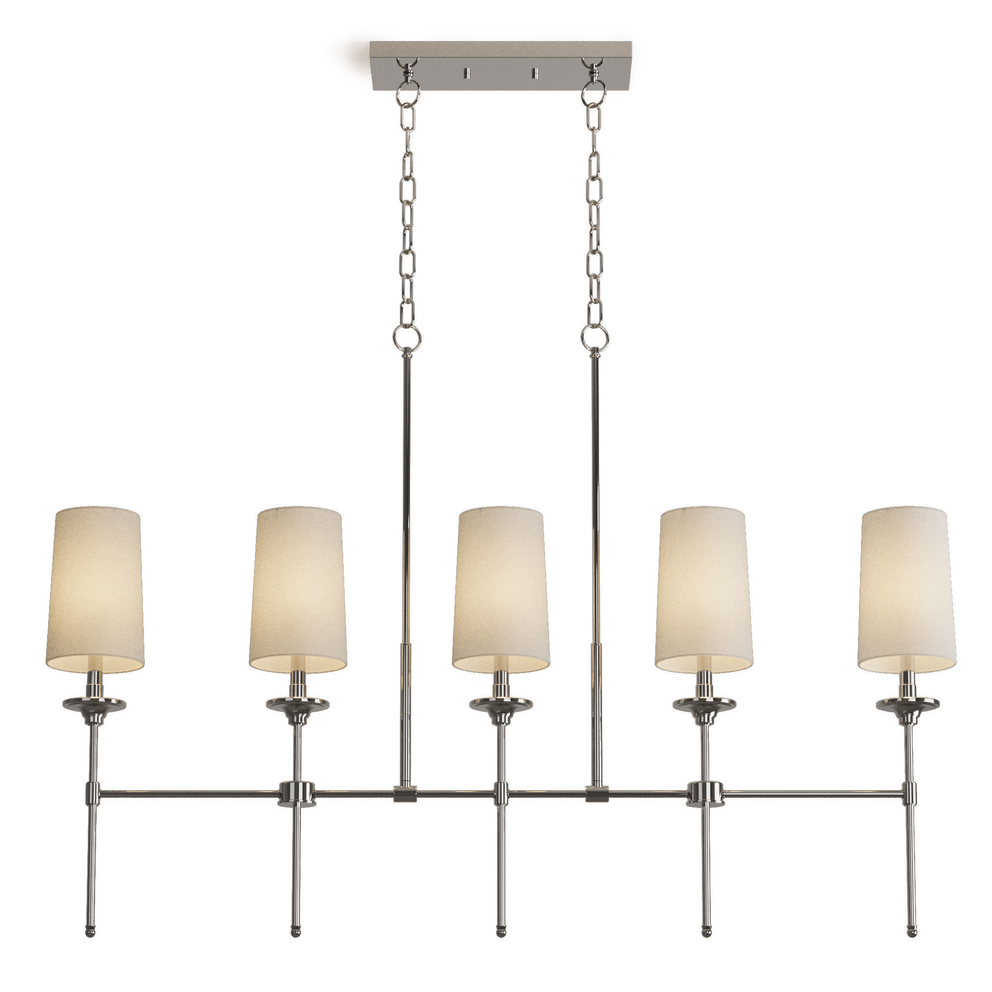 Linear chandelier Z-Lite Emily 3033-5L 3D model_3
