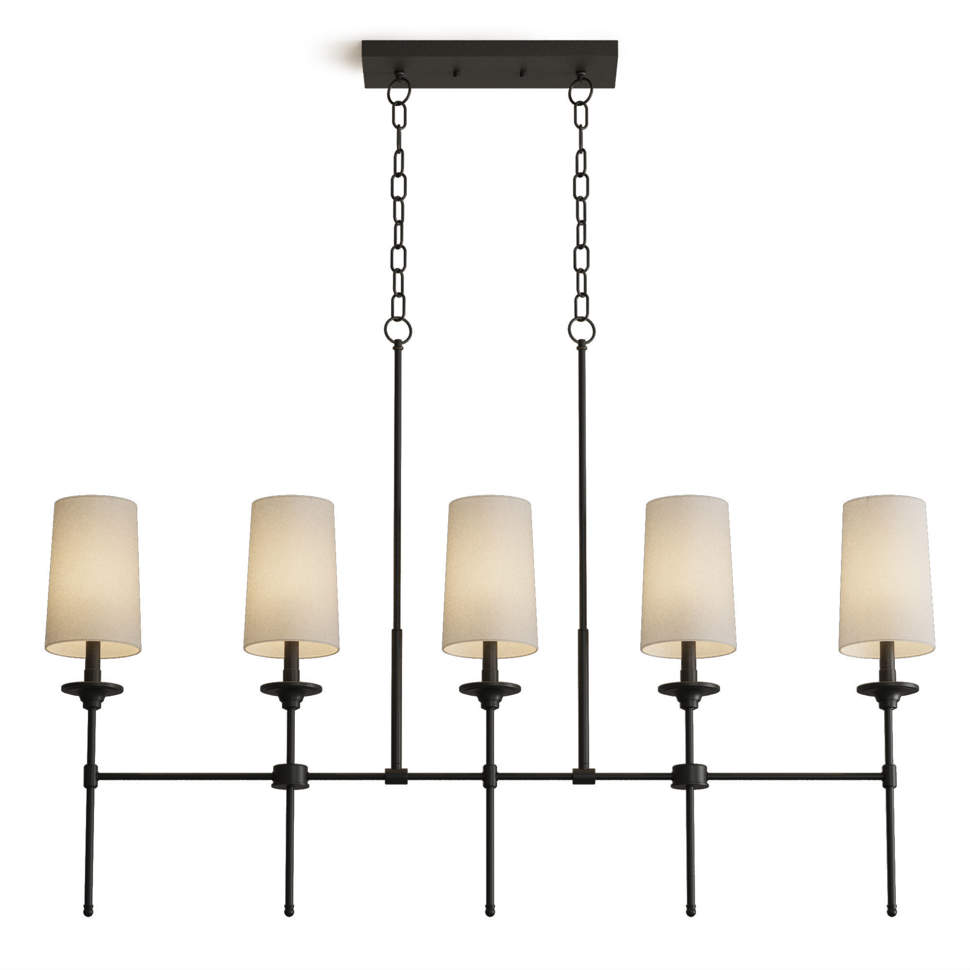 Linear chandelier Z-Lite Emily 3033-5L 3D model_4