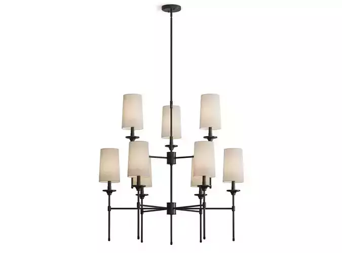Multi-level chandelier Z-Lite Emily 3033-9