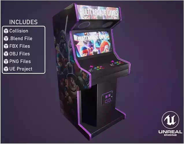 Retro Arcade Machine - 05