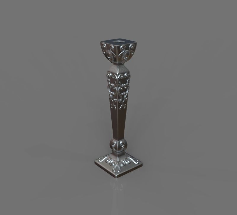 candlestick 3D print model_1