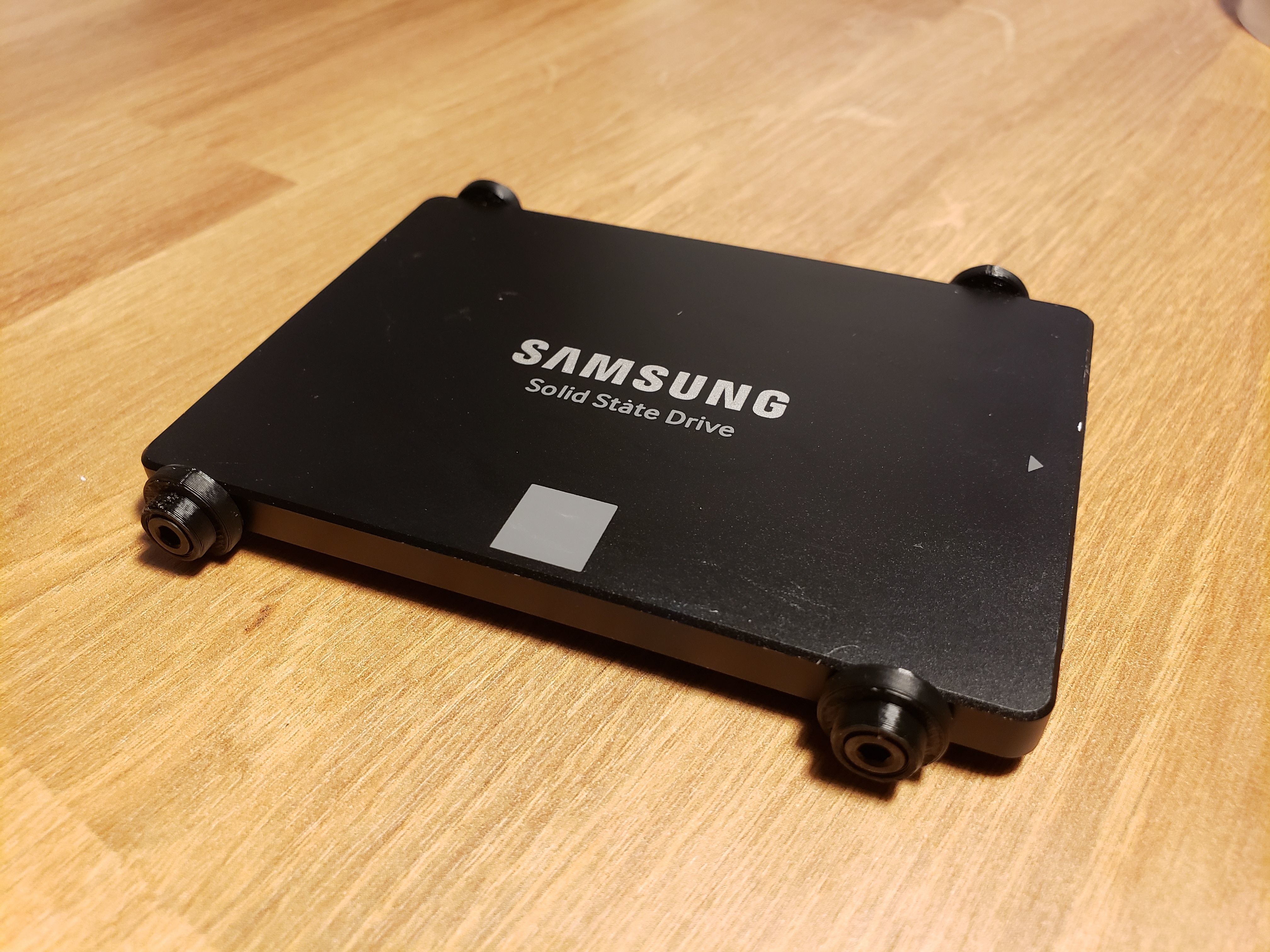 Hard Drive Mounting Spacer - M3x6mm - Washers For SSD or HDD 3D print model_1