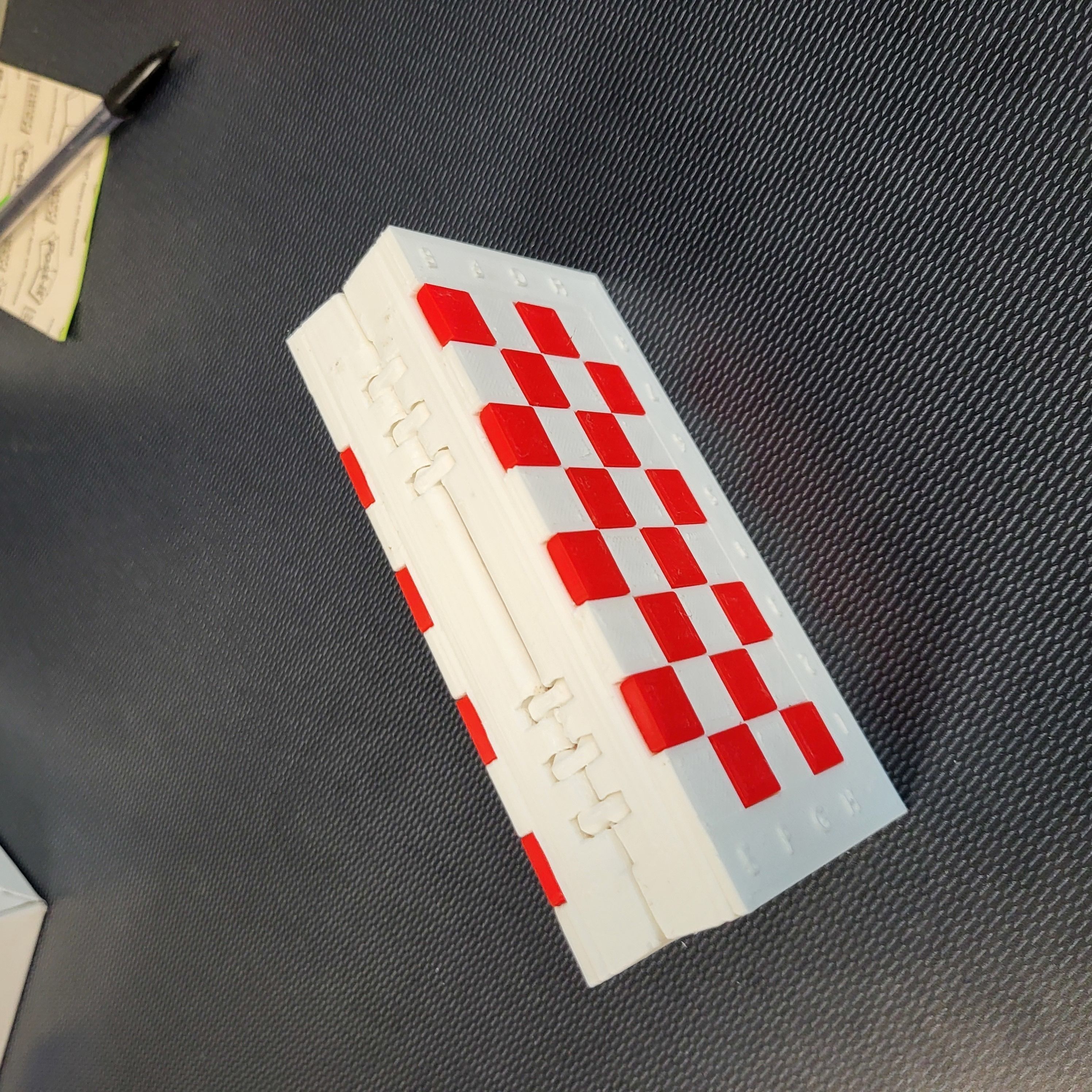 Mobile Print Friendly Chess or Checkers Set 3D print model_6