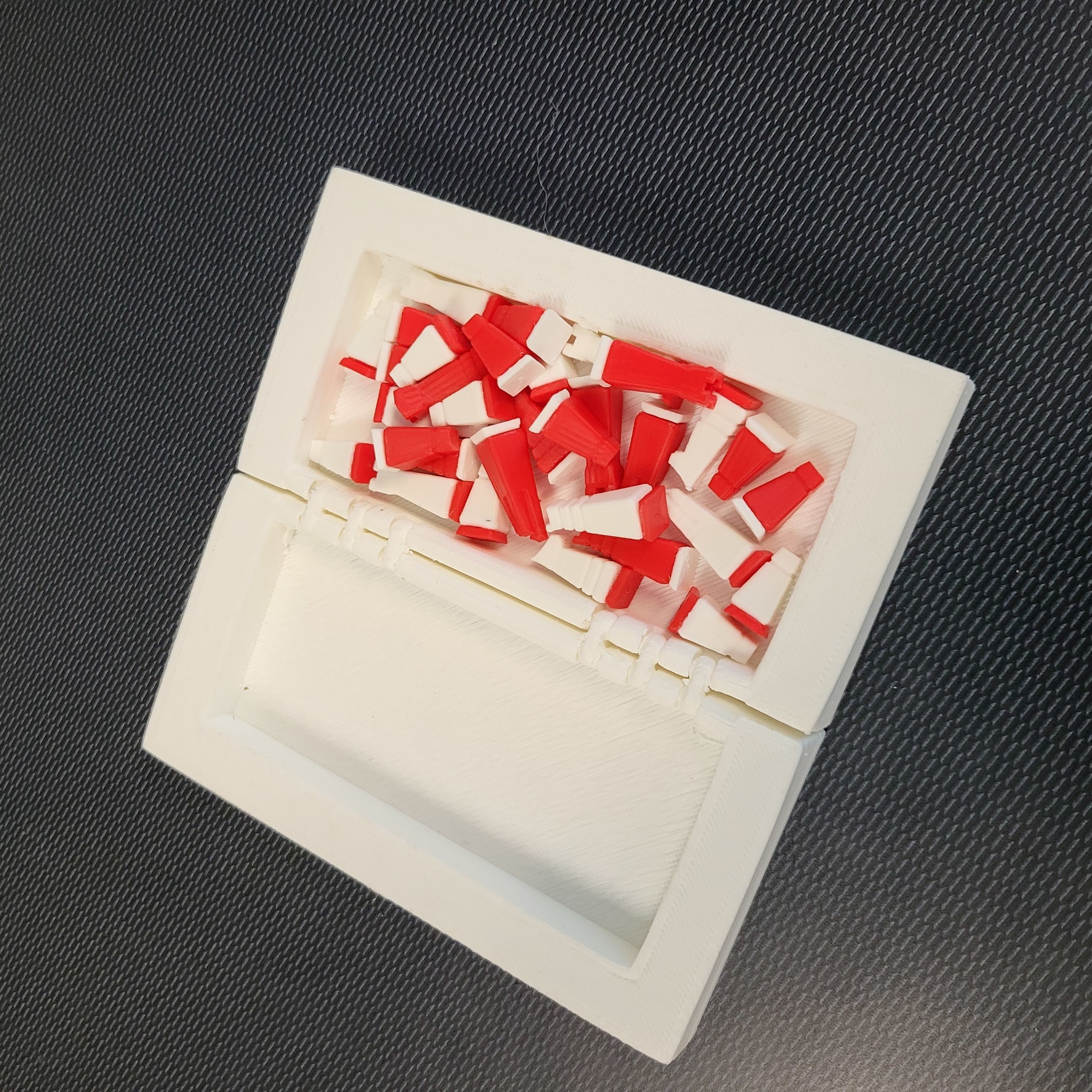 Mobile Print Friendly Chess or Checkers Set 3D print model_7