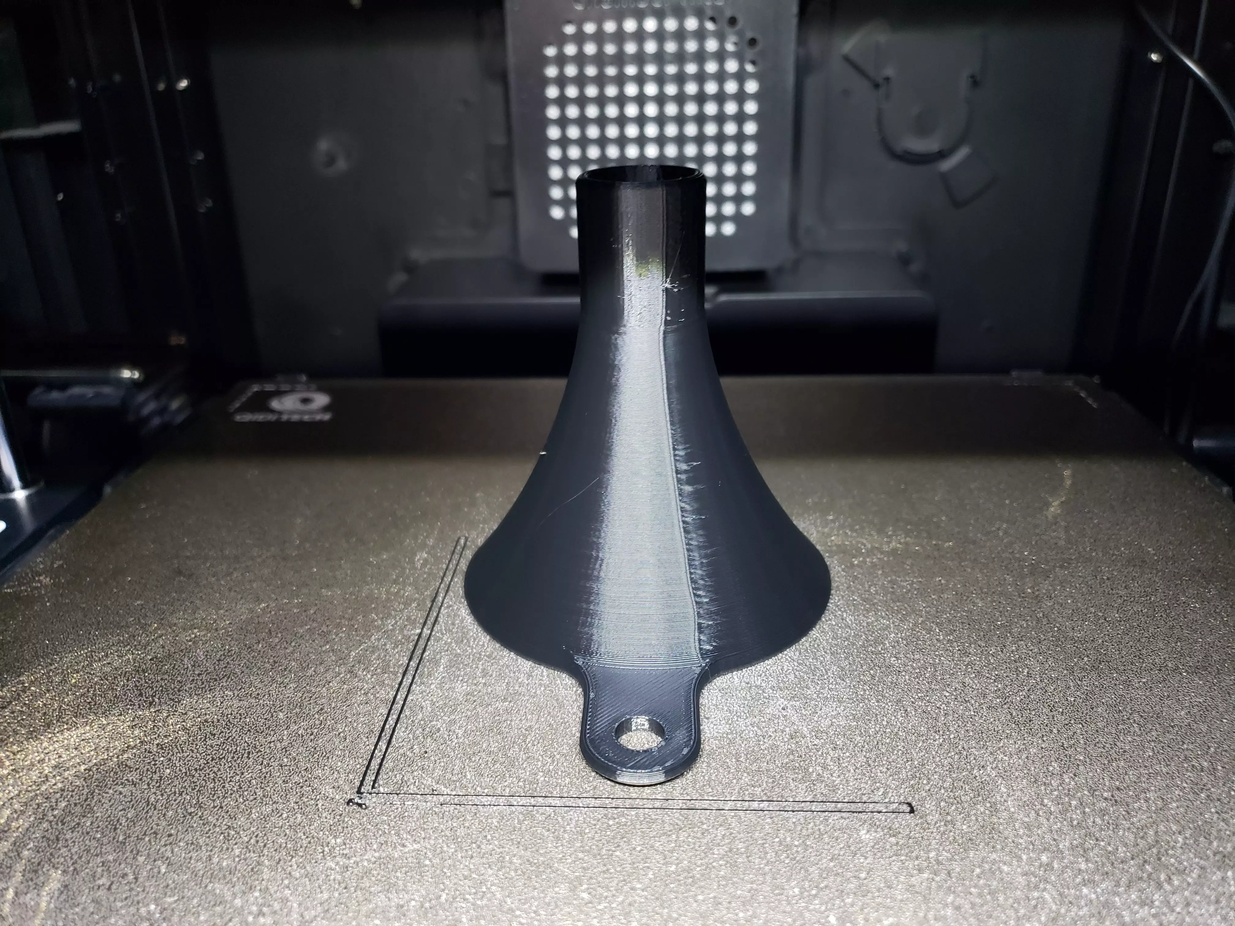 Silica Gel Funnel 24mm Spout 77mm Mouth 3D print model
