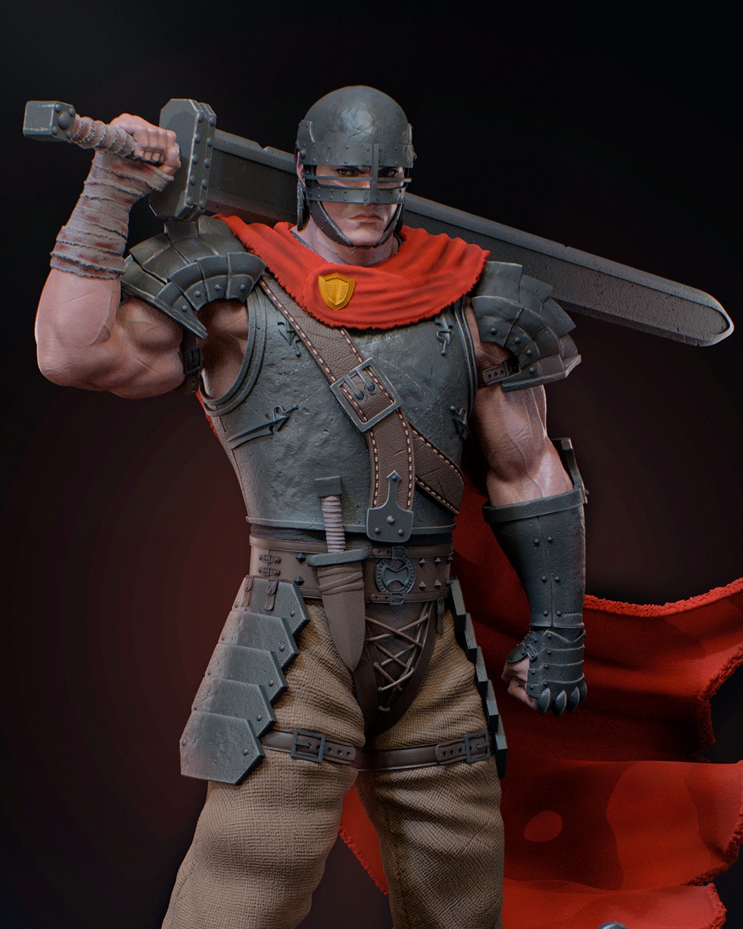 GUTS 3D PRINT 3D print model_1