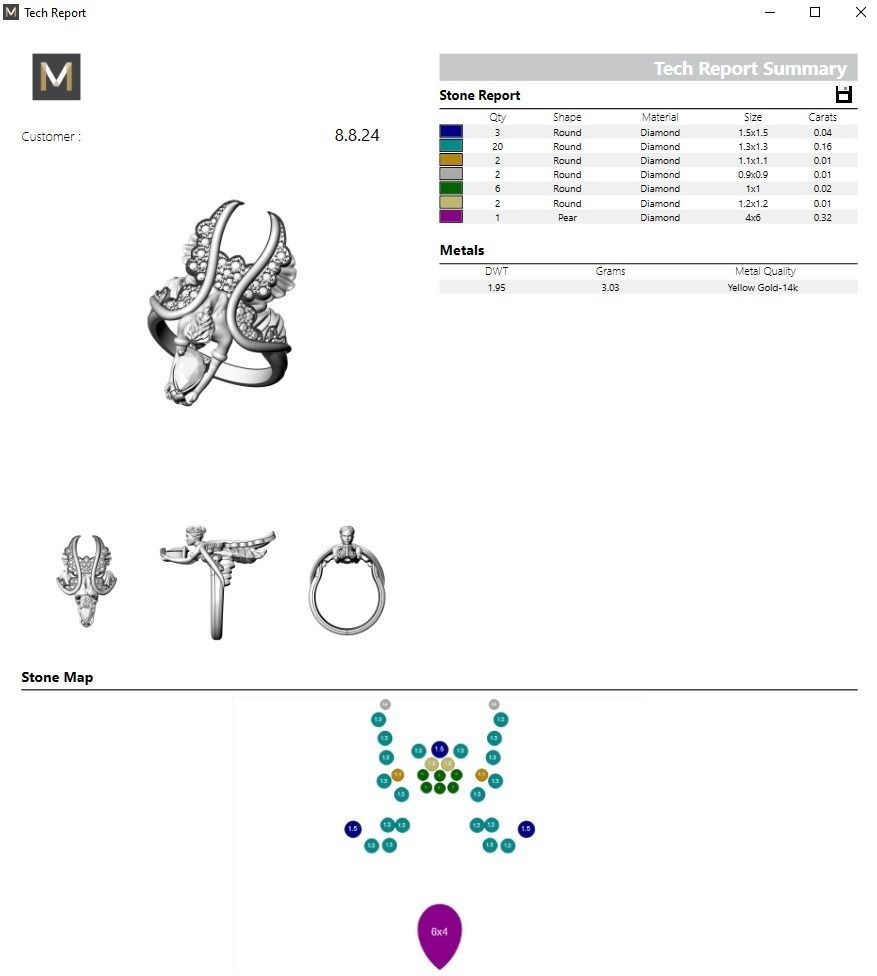 Magerit Ring 3D print model_7