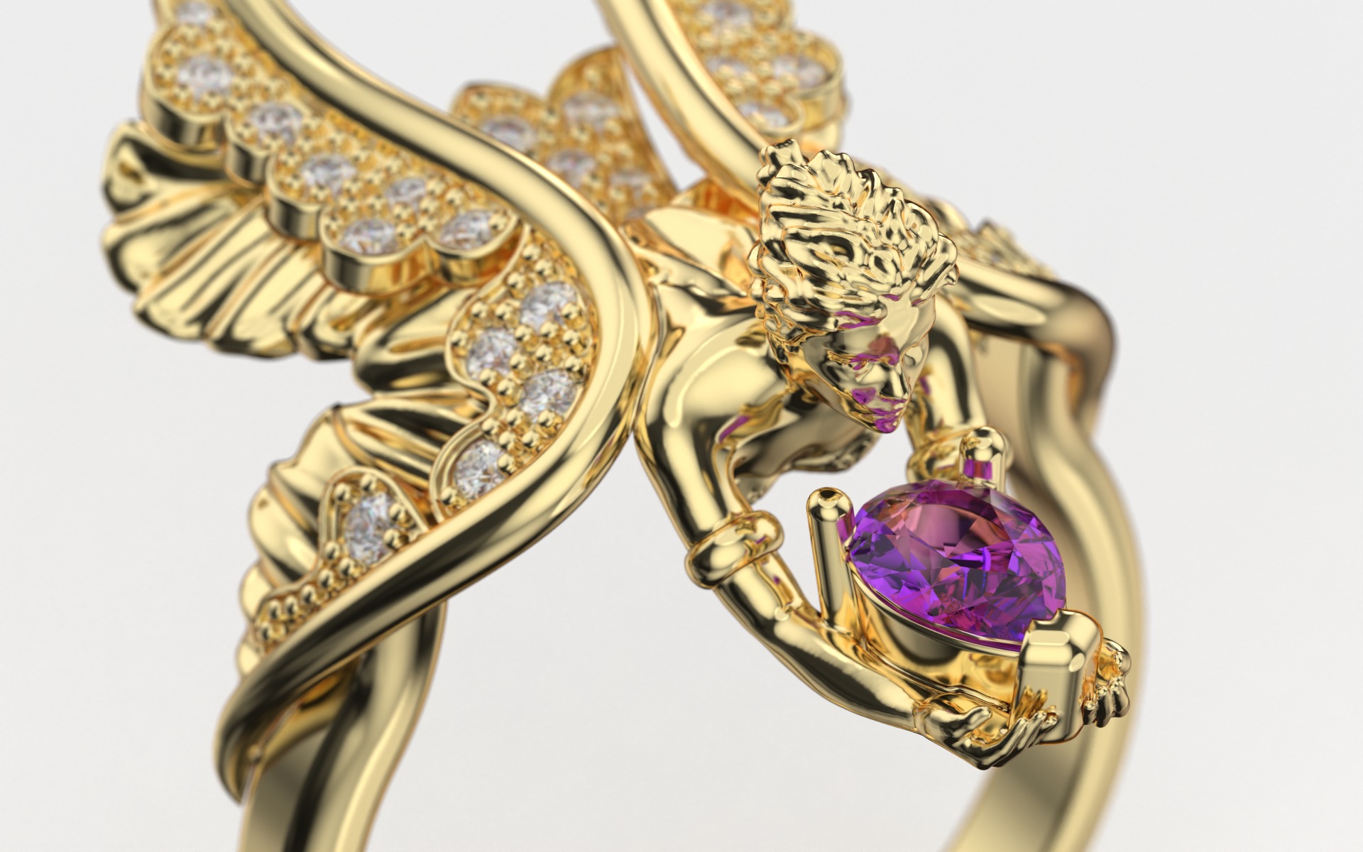 Magerit Ring 3D print model_1