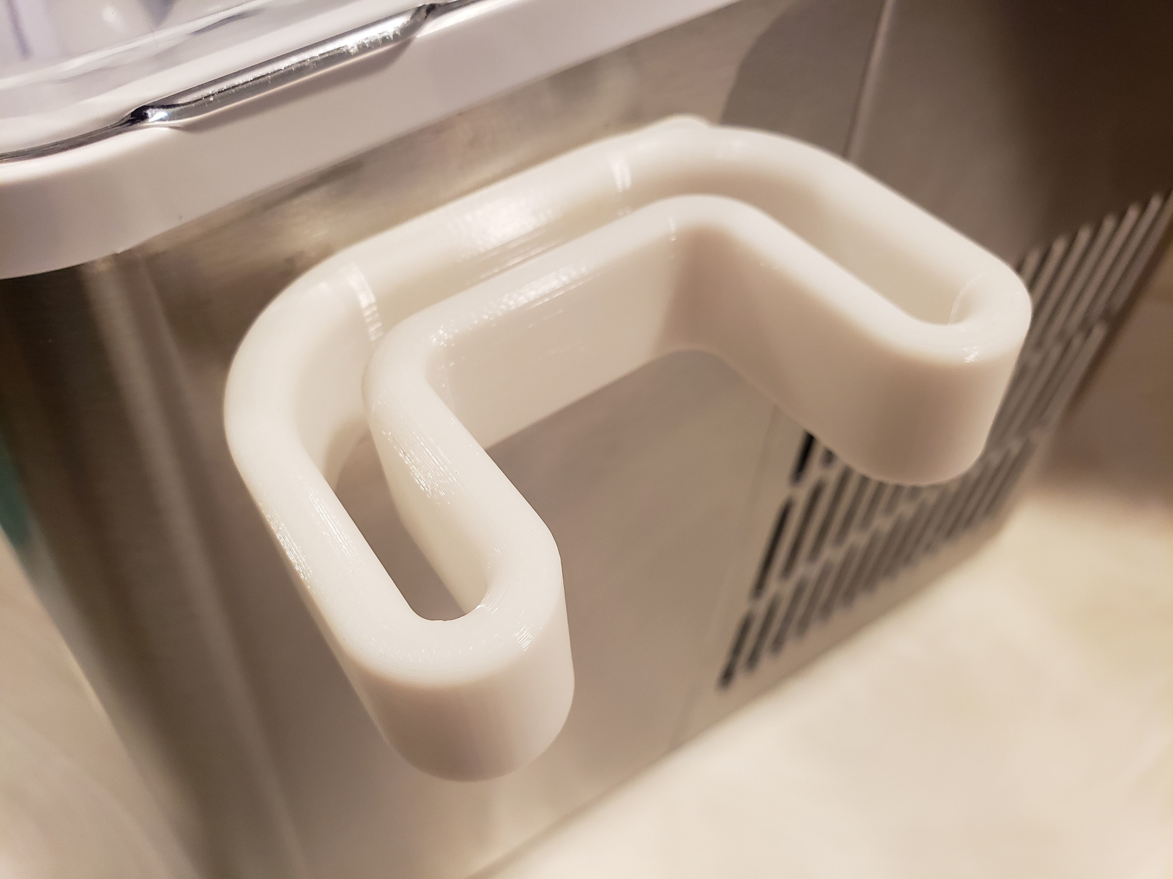 Ice Scoop Holder For Countertop Ice Machine - Maker Free 3D print model_2