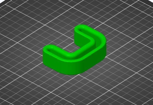 Ice Scoop Holder For Countertop Ice Machine - Maker Free 3D print model_1