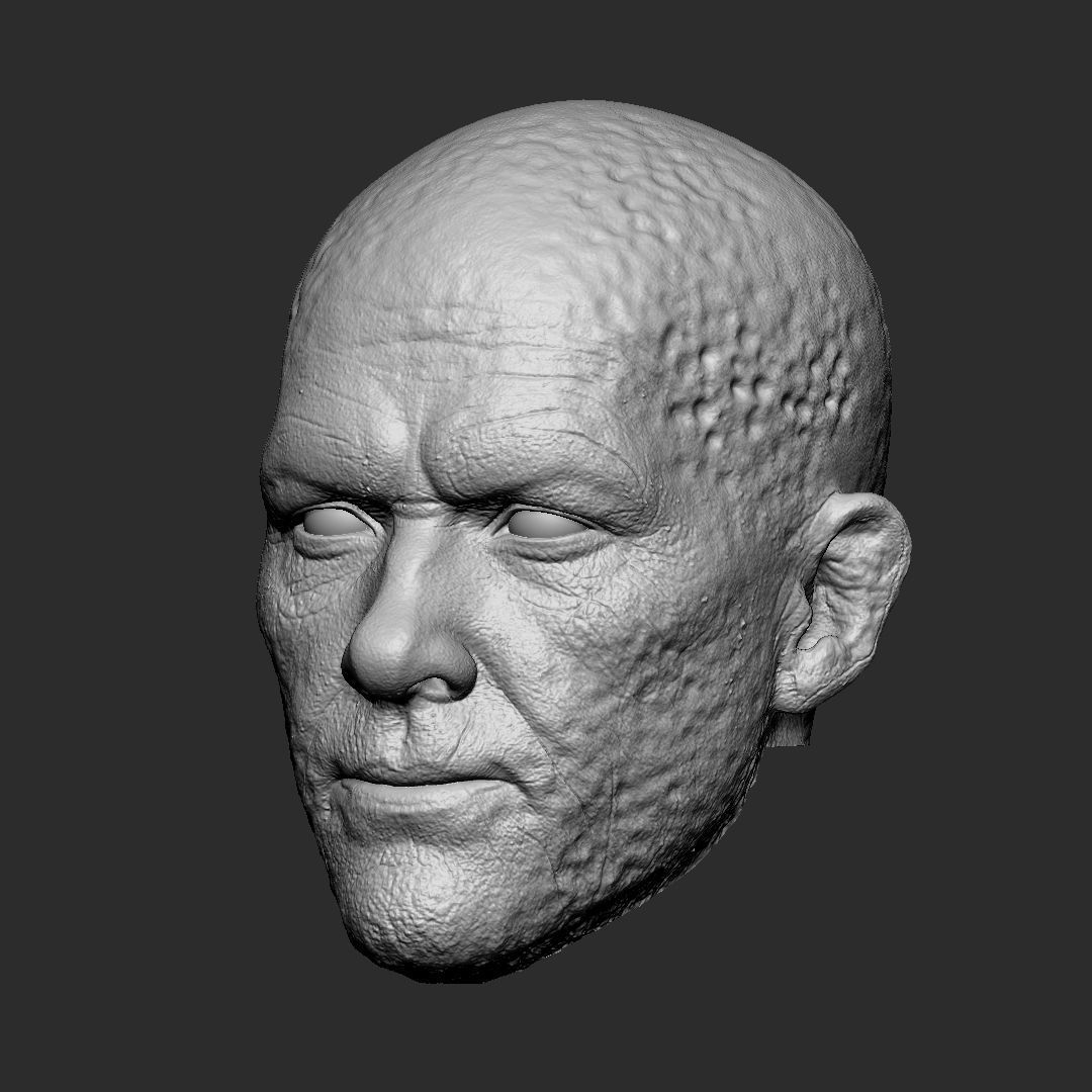 Deadpool  - two pack - heads 3D print model_6