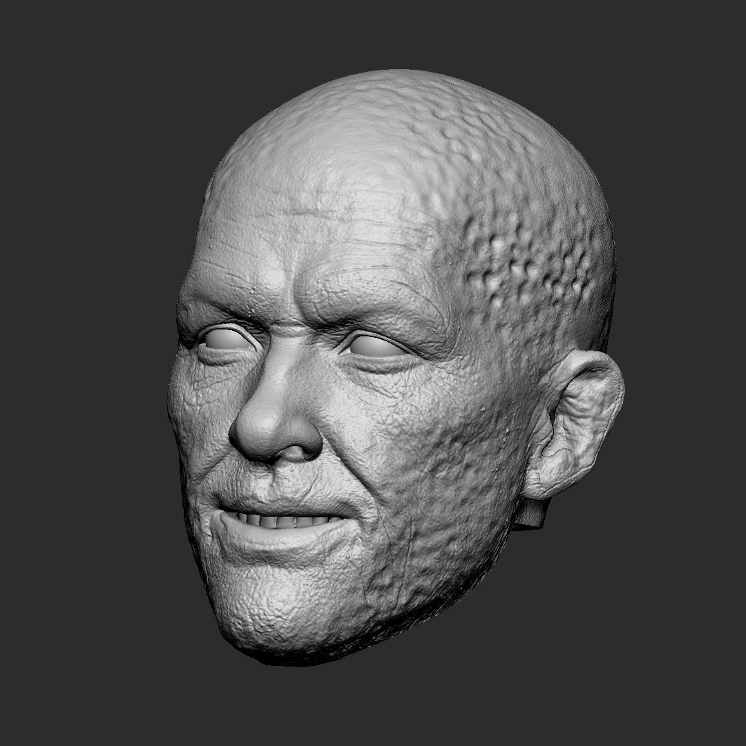 Deadpool  - two pack - heads 3D print model_5