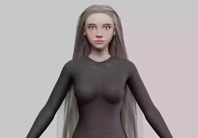 young cute woman V33131 