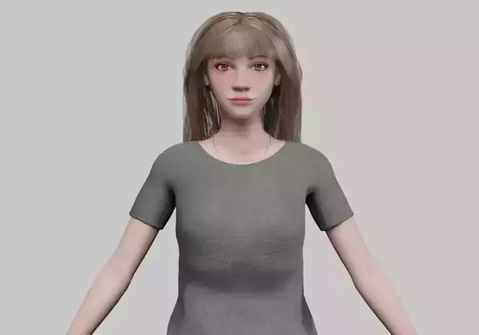 stylized pretty woman V30698 