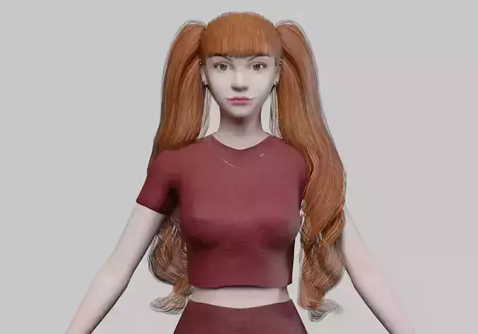 cute standard woman V31759 