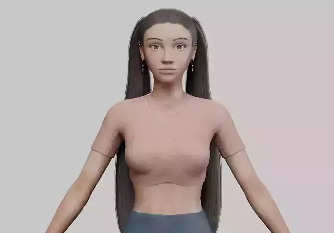 beautiful pretty woman V21427 